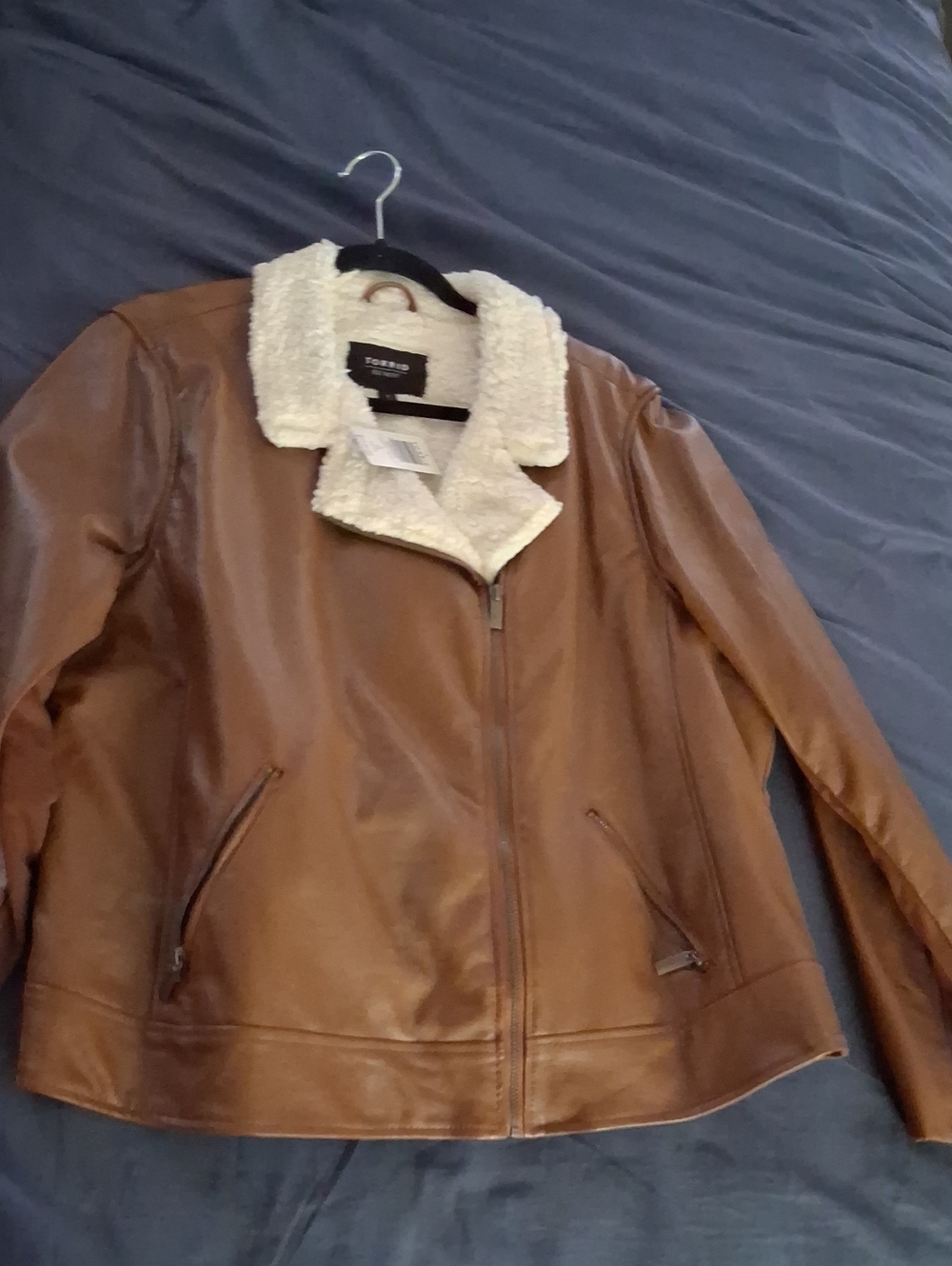 Torrird Brown Jacket Size 3X 22-24 Im Never Used With New Tags